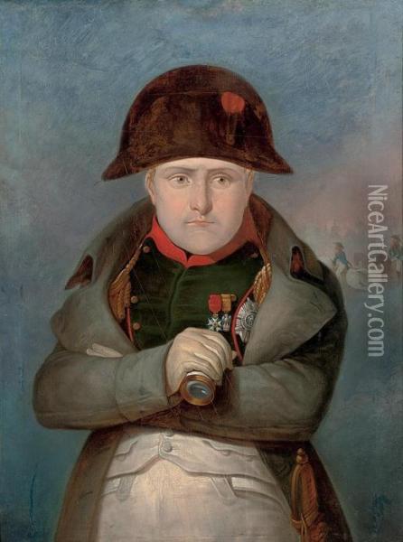 Napoleon Oil Painting - Jacques Louis David
