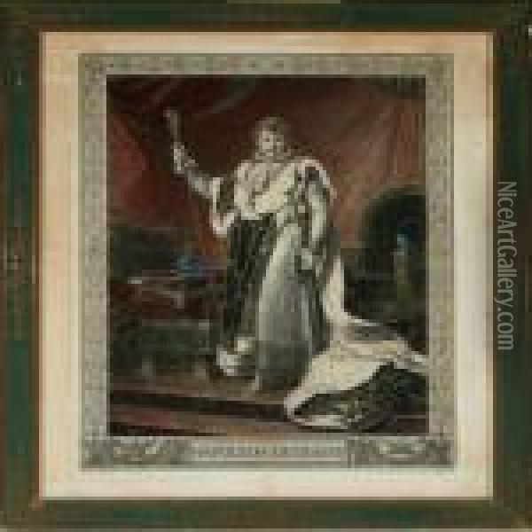 Napoleon Le Grand Oil Painting - Baron Francois Gerard