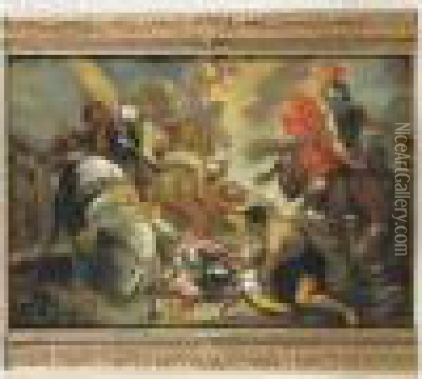 <la Conversion De Saint Paul>. Oil Painting - Peter Paul Rubens