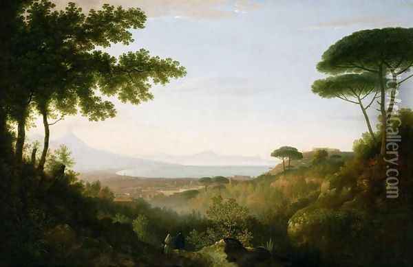 The Bay of Naples 2 Oil Painting - Thomas Jones