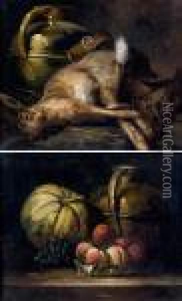 Trophee De Chasse Oil Painting - Alphonse de Neuville