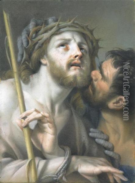 Ecce Homo Oil Painting - Francesco Pavona De Udine