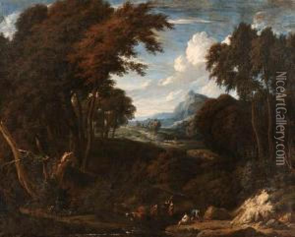 Huysmans, C. Oil Painting - Cornelis Huysmans