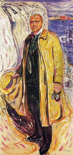 Christian Gierloff Oil Painting - Edvard Munch
