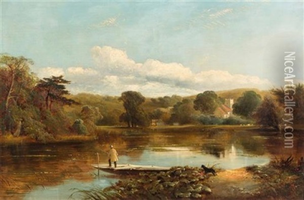 The Fisherman Oil Painting - Edmund John Niemann