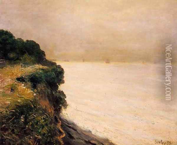 Langland Bay Morning 1897 Oil Painting - Alfred Sisley