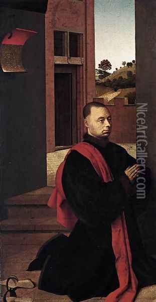 A Donator 1450 Oil Painting - Petrus Christus