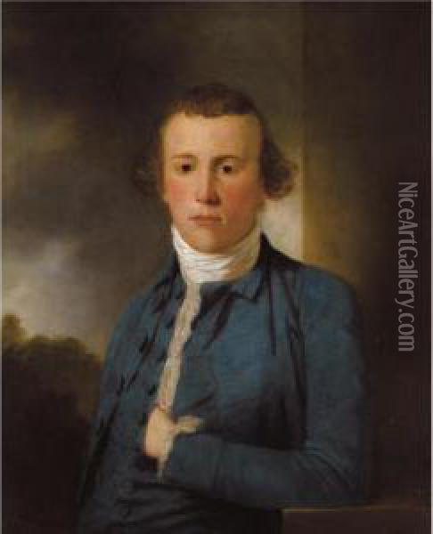 Portrait Of Peter Moore Of Hadley Hall, Essex (1753-1828) Oil Painting - Tilly Kettle