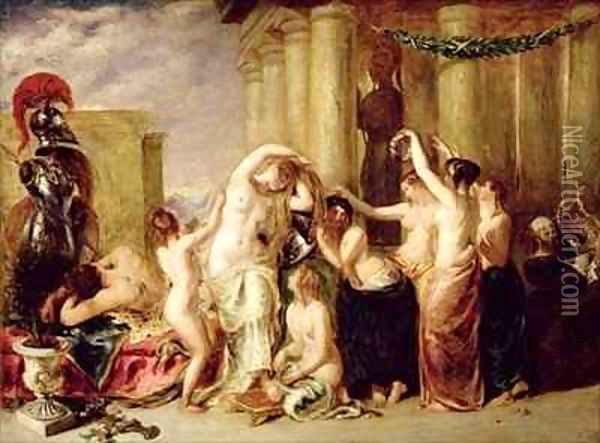 The Toilet of Venus Oil Painting - William Etty