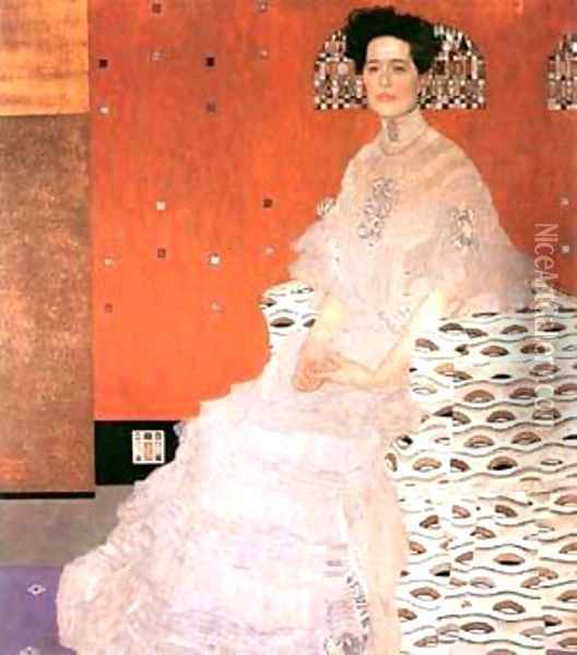 Portait of Frieda Reidel 1906 Oil Painting - Gustav Klimt
