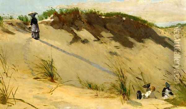 The Sand Dune Oil Painting - Winslow Homer