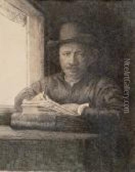Nach Oil Painting - Rembrandt Van Rijn
