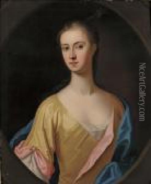 Portrait Of A Young Lady Oil Painting - Sir Peter Lely