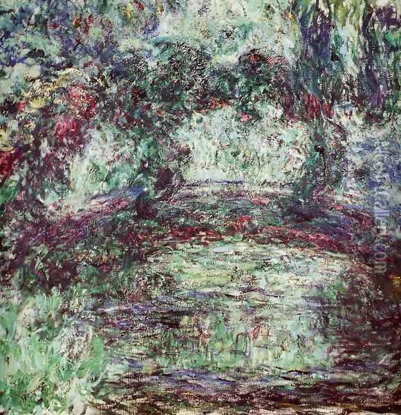 The Japanese Bridge II Oil Painting - Claude Oscar Monet