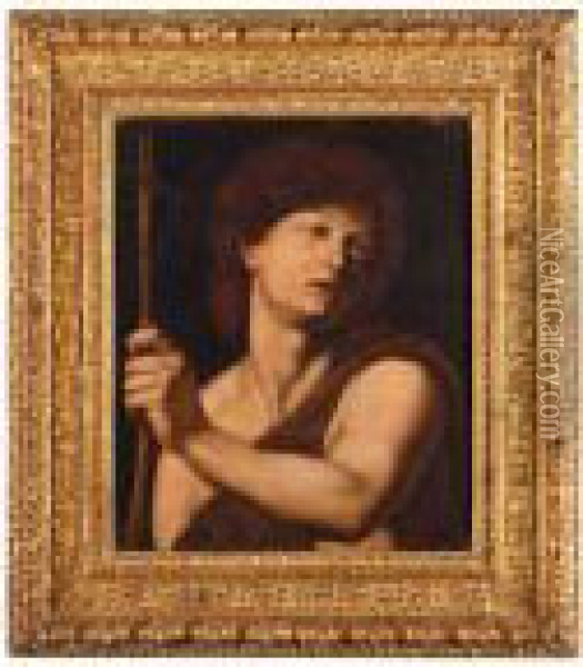 San Giovannino Oil Painting - Michelangelo Merisi Da Caravaggio