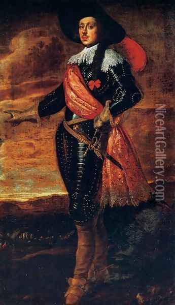 Portrait of Mattias de' Medici Oil Painting - Justus Sustermans