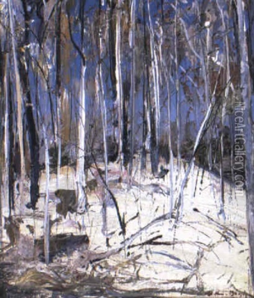 Landscape At Riversdale Oil Painting - Arthur Merric Boyd