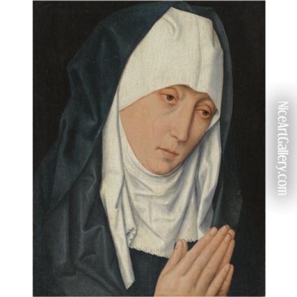 Mater Dolorosa Oil Painting - Dieric Bouts the Elder