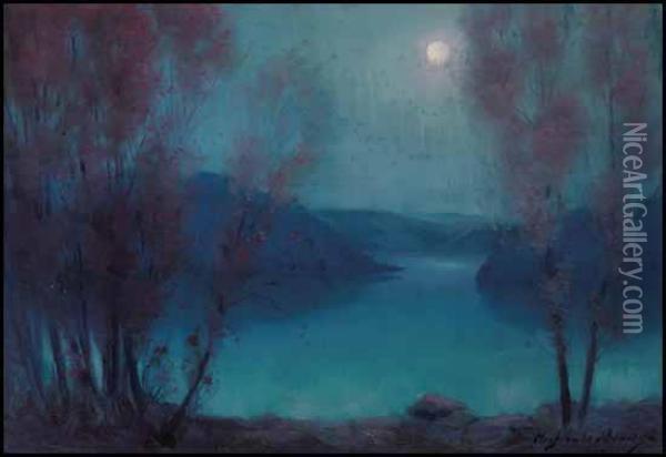 Serenity Oil Painting - Joseph Archibald Browne