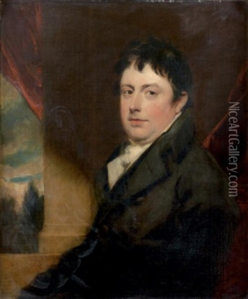 Portrait D'homme Oil Painting - Thomas Lawrence
