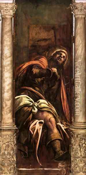St Roch 2 Oil Painting - Jacopo Tintoretto (Robusti)