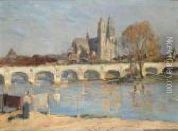 A View Of Tours Oil Painting - Alexander Jamieson