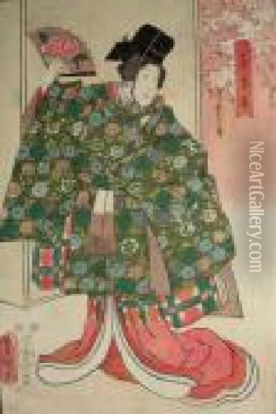 Drzeworyt Barwny Oil Painting - Kunisada