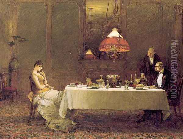 Mariage de Covenance 1884 Oil Painting - Sir William Quiller-Orchardson