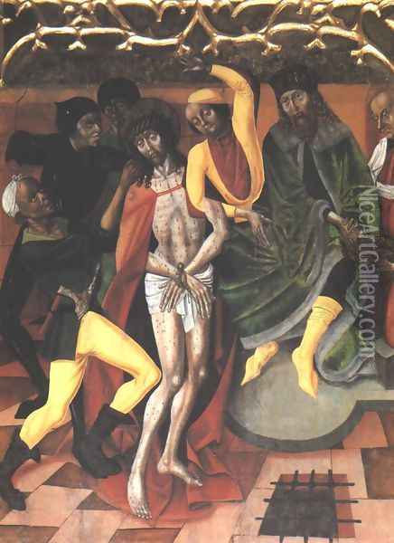 Christ Before Pilate Oil Painting - Michael of Dzialdow