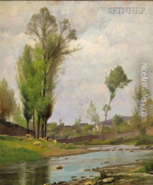 Landscape Oil Painting - William Edward Norton