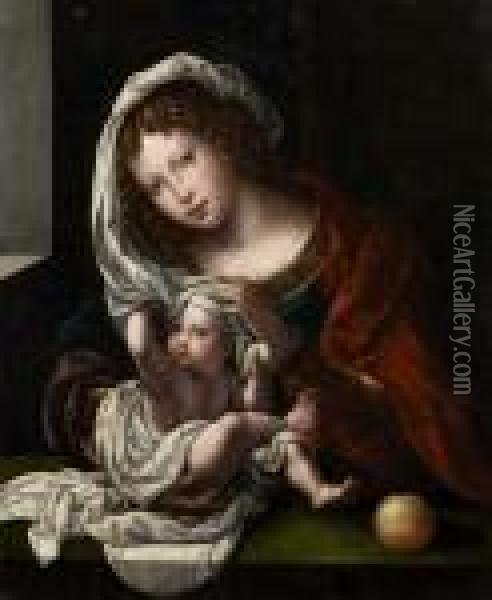 Vierge A L'enfant Oil Painting - Jan Mabuse