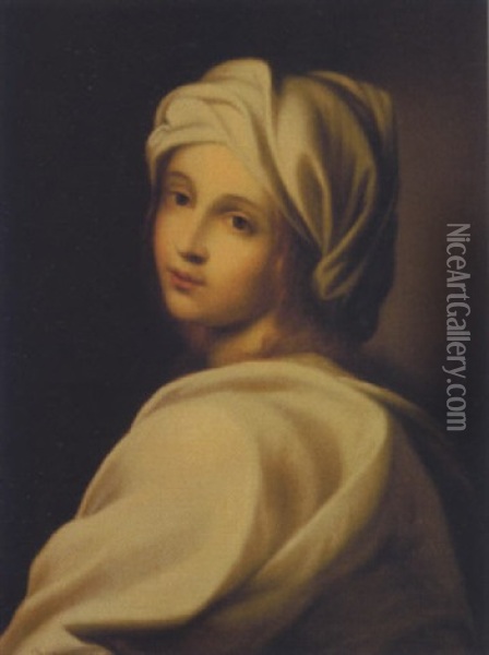 Beatrice Cenci Oil Painting - Giovanni Piancastelli