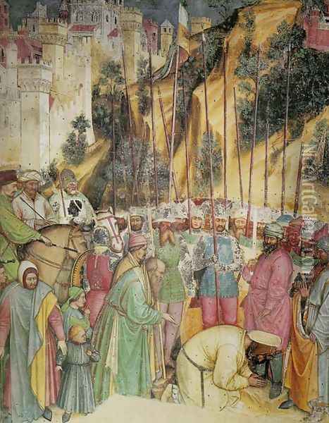 Execution of St. George (Decollazione di san Giorgio) Oil Painting - Altichiero da Zevio
