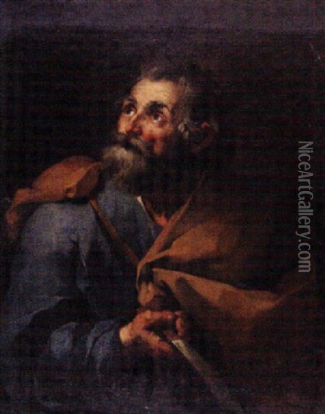Abraham Contemplating The Sacrifice Of Isaac Oil Painting - Jusepe de Ribera