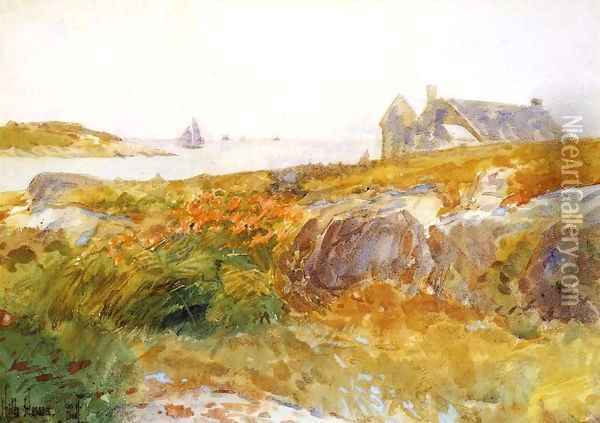 Islea of Shoals6 Oil Painting - Frederick Childe Hassam