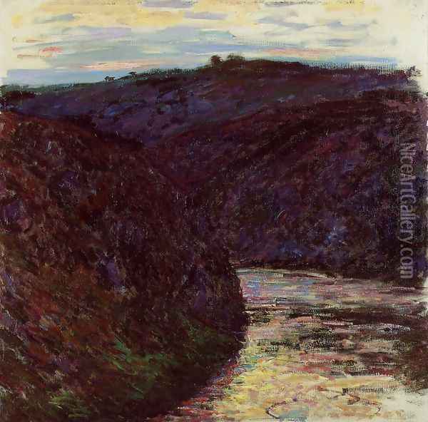 Gorge Of The Creuse Oil Painting - Claude Oscar Monet