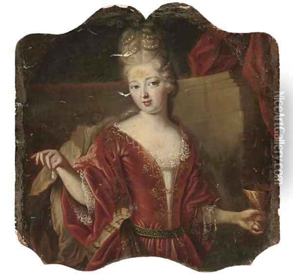 Portrait of a lady 2 Oil Painting - Heroman Van Der Mijn