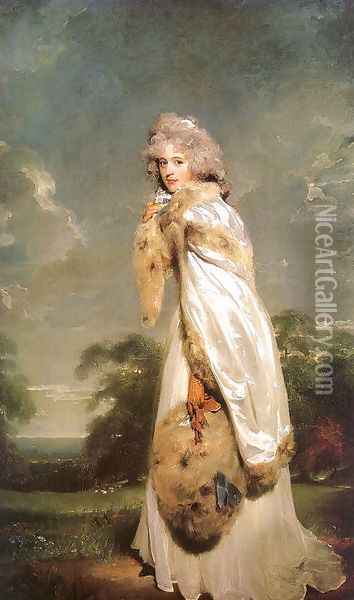 Elisabeth Farren, Later Countess of Derby Oil Painting - Sir Thomas Lawrence