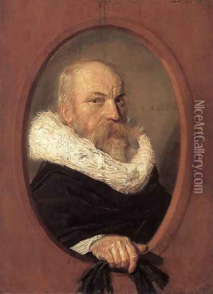 Petrus Scriverius 1626 Oil Painting - Frans Hals
