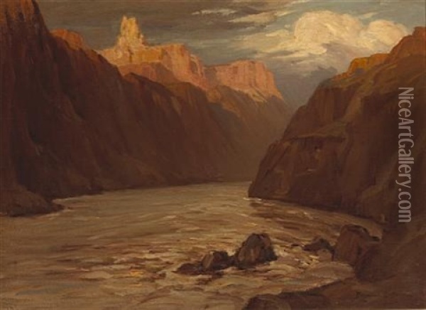Grand Canyon, Arizona Oil Painting - Benjamin Chambers Brown