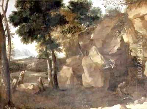 St Jerome Oil Painting - Gaspard Dughet