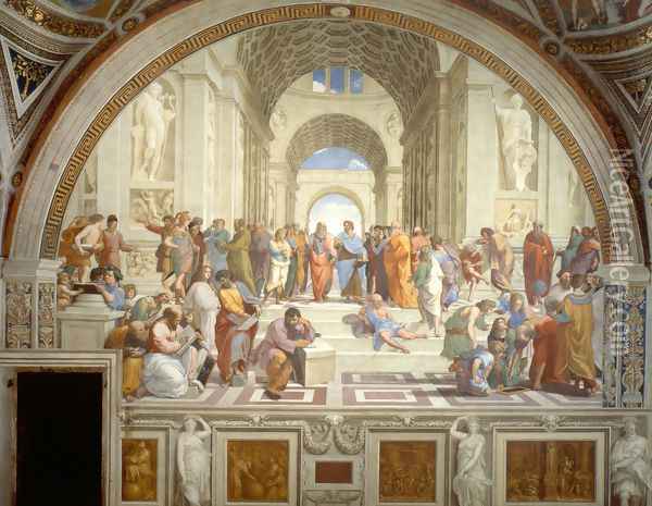 Stanze Vaticane 32 Oil Painting - Raphael