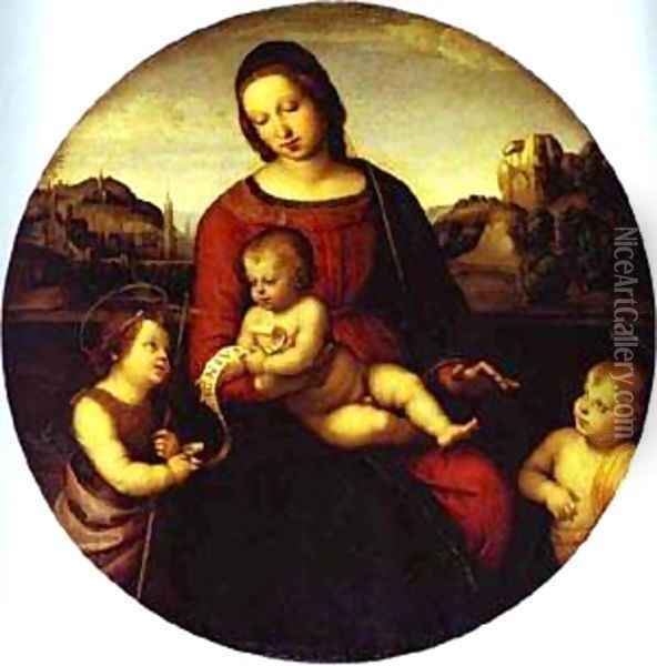 Terranuova Madonna 1505 Oil Painting - Raphael