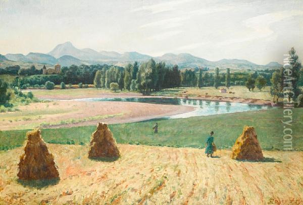French Landscape Oil Painting - Roger Eliot Fry