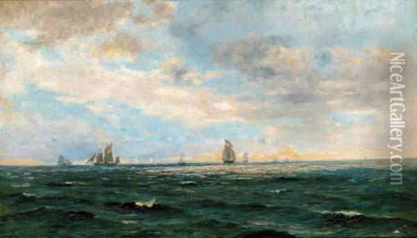 Crossing The Horizon Oil Painting - Henry Moore