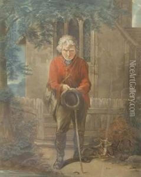 The Poor Old Soldier Oil Painting - John Whessell