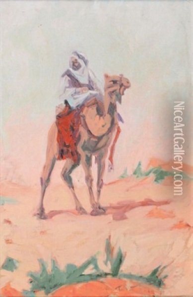 Desert Scout Oil Painting - Robert George Talbot Kelly