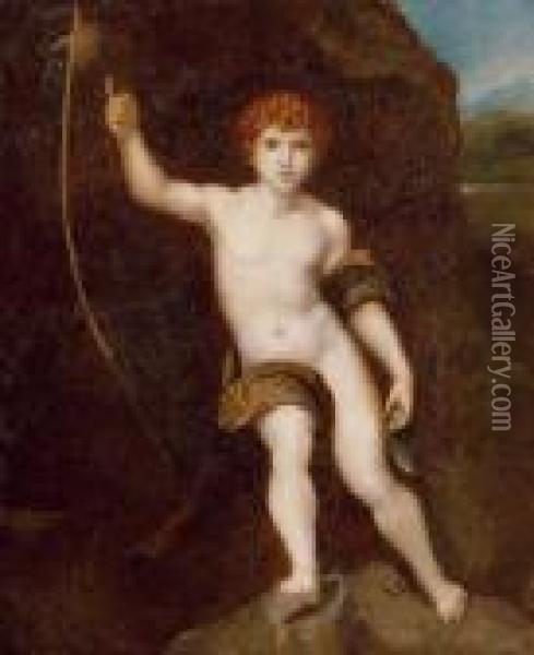 Saint John The Baptist Oil Painting - Raphael (Raffaello Sanzio of Urbino)