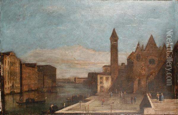 Venice Oil Painting - Michele Marieschi