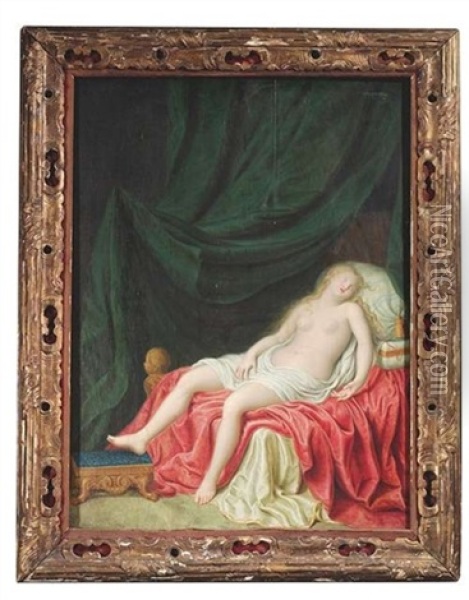 Schlafende Venus Oil Painting - Gerard Wigmana